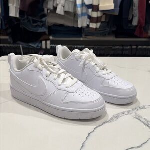 Nike All-White Low-Top Sneakers